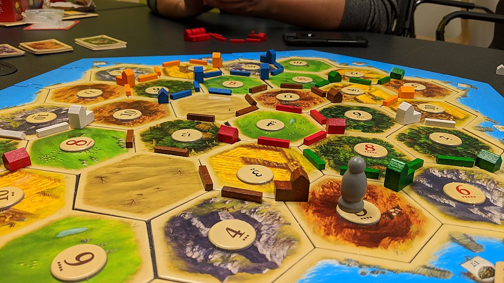 1024px A game of Settlers of Catan