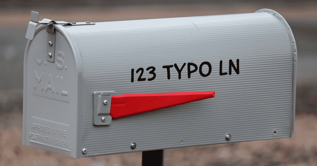 Typo in Mailing Address